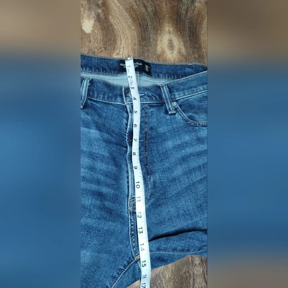 Abercrombie & Fitch  Blue Athletic Slim Jeans